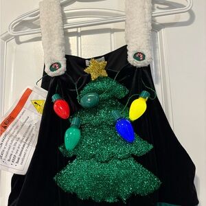 Festive Christmas romper/overalls, adult XL